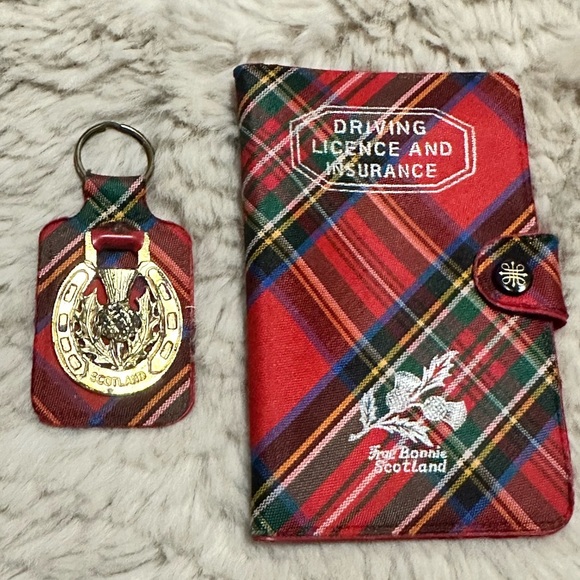 Vintage Card Holder And Keyring - Picture 1 of 10